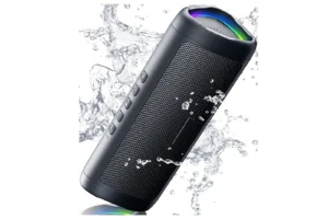 Bluetooth Speaker with HD Sound, Portable Wireless, IPX5 Waterproof,